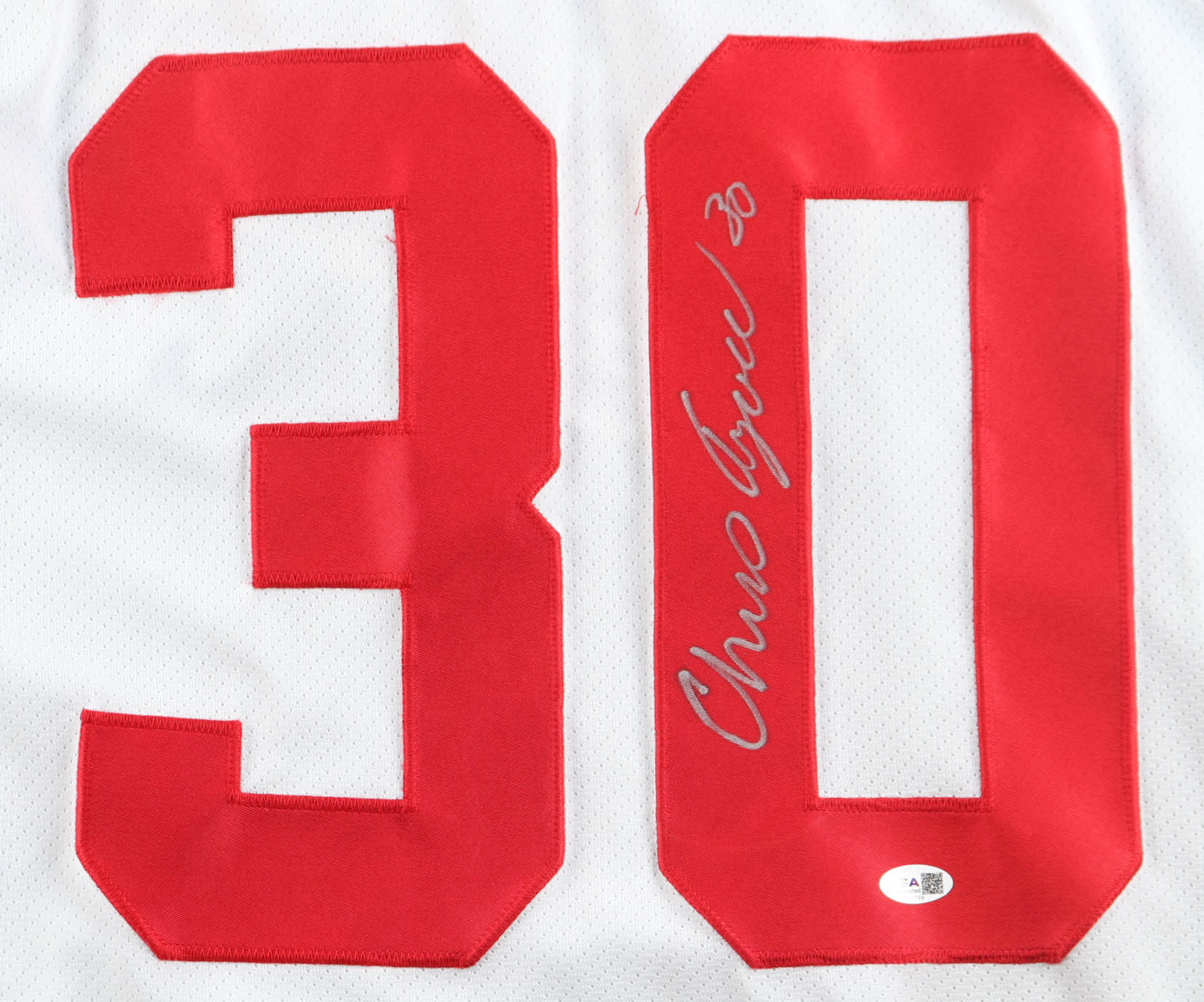 Chris Osgood Signed Red Wings CCM Authentic Jersey (JSA) at PristineAuction.com Chris Osgood Signed Red Wings CCM Authentic Jersey (JSA) at PristineAuction.com