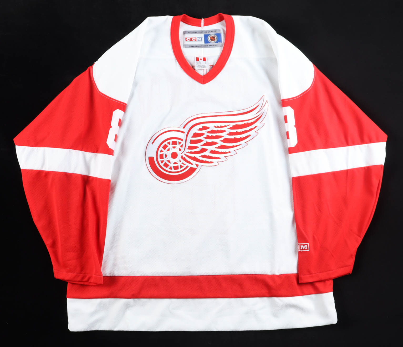 Igor Larionov Signed Red Wings CCM Authentic Jersey (JSA) at PristineAuction.com Igor Larionov Signed Red Wings CCM Authentic Jersey (JSA) at PristineAuction.com