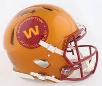 Brian Robinson Jr. Signed Commanders Full-Size Authentic On-Field Flash Alternate Speed Helmet (Beckett) at PristineAuction.com