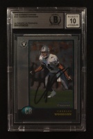 Charles Woodson Signed 1998 Bowman Chrome #181 RC (BGS | Autograph Graded BGS 10) at PristineAuction.com