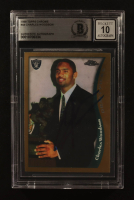Charles Woodson Signed 1998 Topps Chrome Draft Picks #44 RC (BGS | Autograph Graded BGS 10) at PristineAuction.com
