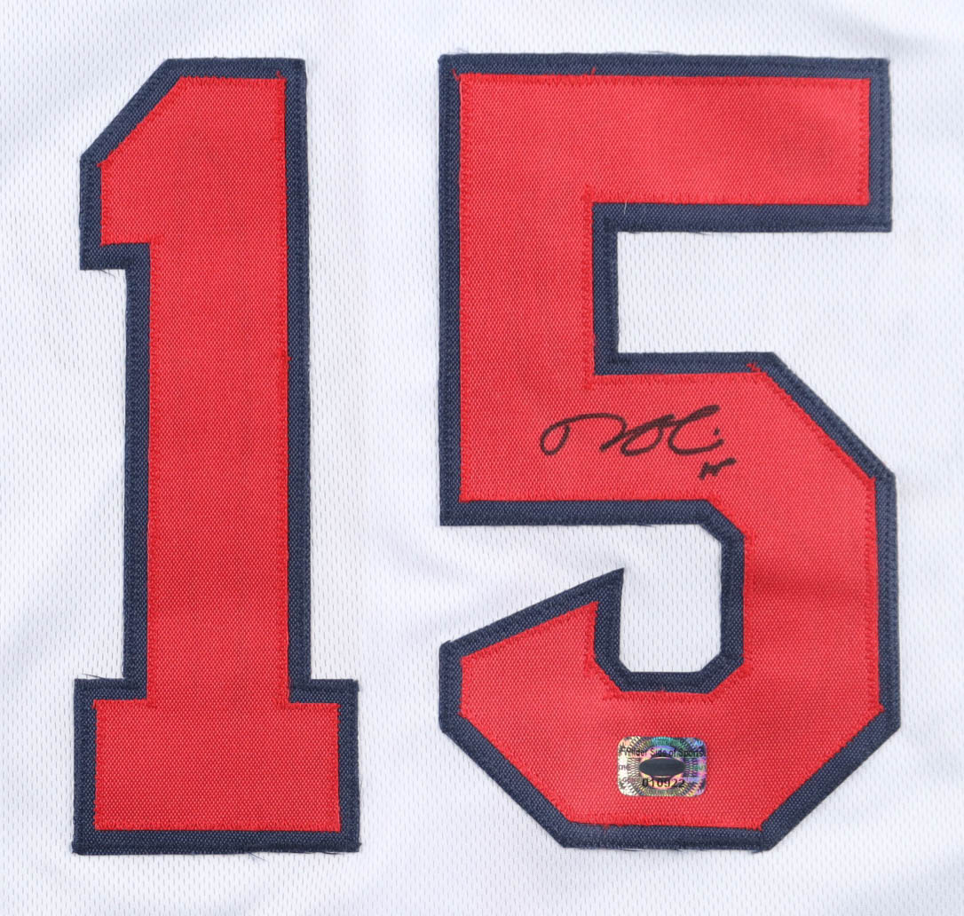Dustin Pedroia Signed Jersey (Wilder Side Of Sports) at PristineAuction.com Dustin Pedroia Signed Jersey (Wilder Side Of Sports) at PristineAuction.com