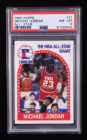 Michael Jordan 1989-90 Hoops #21 AS (PSA 8) at PristineAuction.com