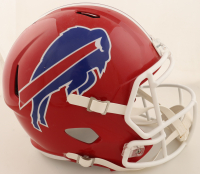 Buffalo Bills Full-Size Throwback Speed Helmet at PristineAuction.com