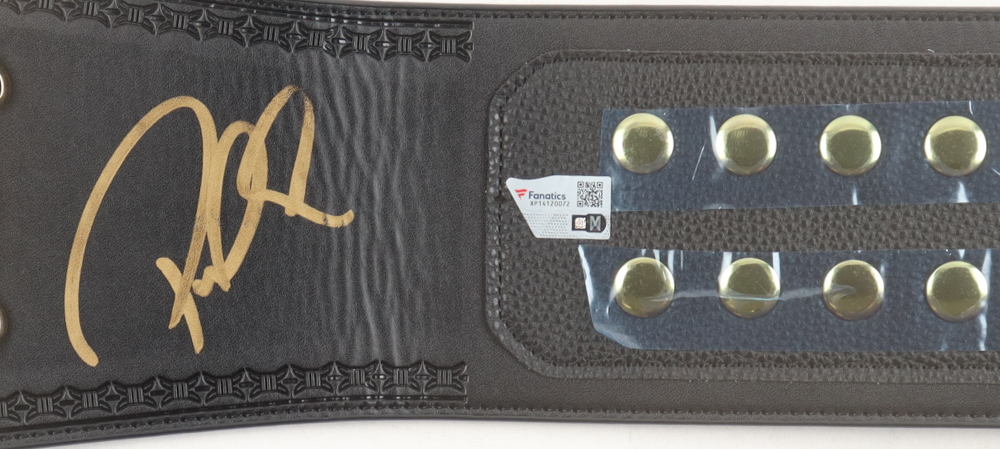 Paul Heyman Signed ECW Alloy Replica Heavyweight Championship Belt (Fanatics) at PristineAuction.com Paul Heyman Signed ECW Alloy Replica Heavyweight Championship Belt (Fanatics) at PristineAuction.com