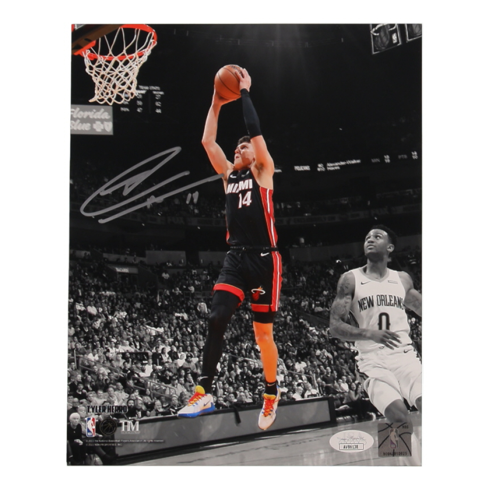 Tyler Herro Signed Heat 8x10 Photo (JSA) at PristineAuction.com