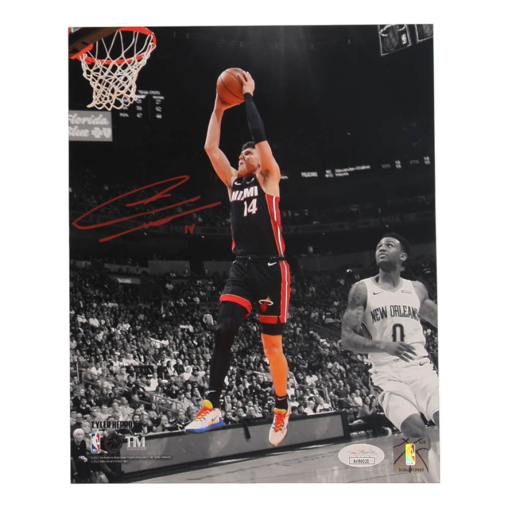 Tyler Herro Signed Heat 8x10 Photo (JSA) at PristineAuction.com