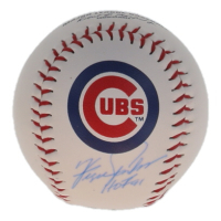 Fergie Jenkins Signed OML Cubs Logo Baseball Inscribed "HOF 91" (Beckett) at PristineAuction.com