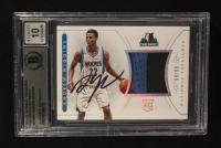 Andrew Wiggins Signed 2014-15 Panini National Treasures NBA Rookie Materials #RM-AW RC #59/99 (BGS | Autograph Graded BGS 10) at PristineAuction.com
