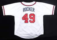 John Rocker Signed Jersey Inscribed "F*** NY! (AWM) at PristineAuction.com