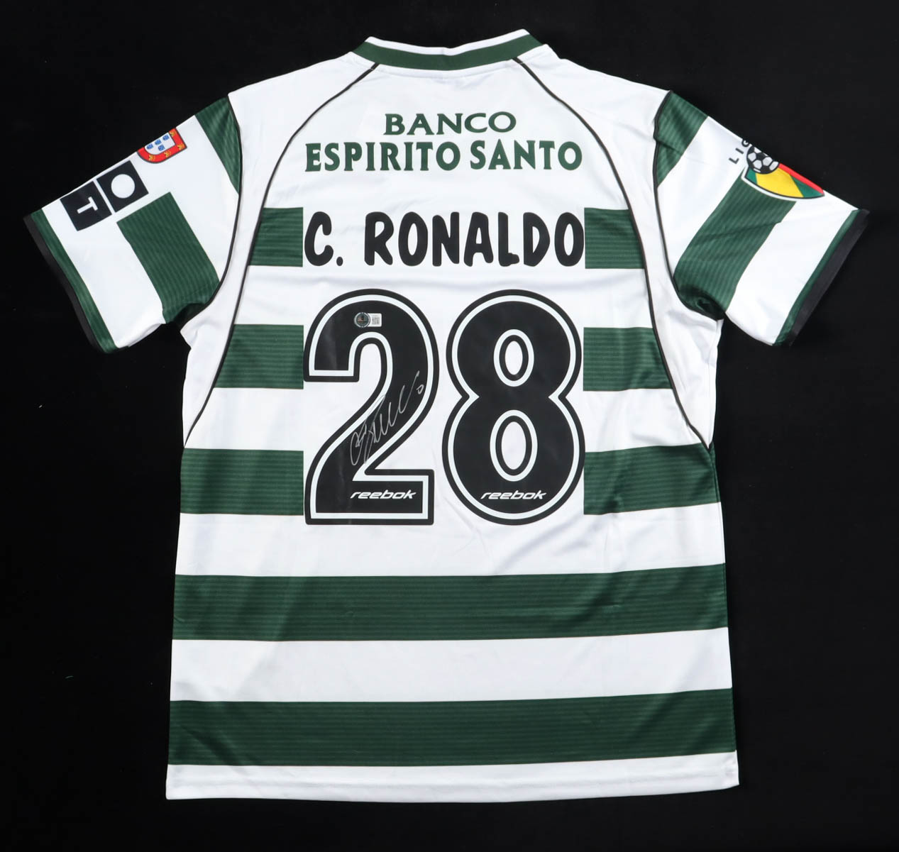 Cristiano Ronaldo Signed Portugal Reebok Authentic Jersey (Beckett) at PristineAuction.com Cristiano Ronaldo Signed Portugal Reebok Authentic Jersey (Beckett) at PristineAuction.com