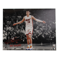 Tyler Herro Signed Heat 16x20 Photo Inscribed "Boy Wonder" (JSA & USA SM) at PristineAuction.com
