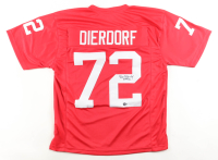 Dan Dierdorf Signed Jersey Inscribed "HOF 96" (Beckett) at PristineAuction.com