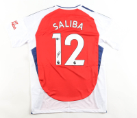 William Saliba Signed Arsenal Adidas Authentic Jersey (Beckett) at PristineAuction.com