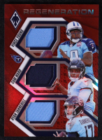 Vince Young / Cam Ward / Ryan Tannehill 2025 Panini Phoenix Regeneration Jerseys Red #2 #067/249 at PristineAuction.com