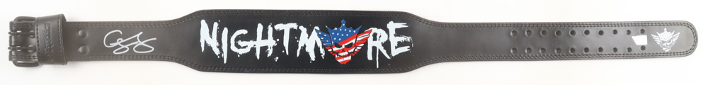 Cody Rhodes Signed WWE "American Nightmare" Weight Lifting Belt (Fanatics) at PristineAuction.com Cody Rhodes Signed WWE "American Nightmare" Weight Lifting Belt (Fanatics) at PristineAuction.com