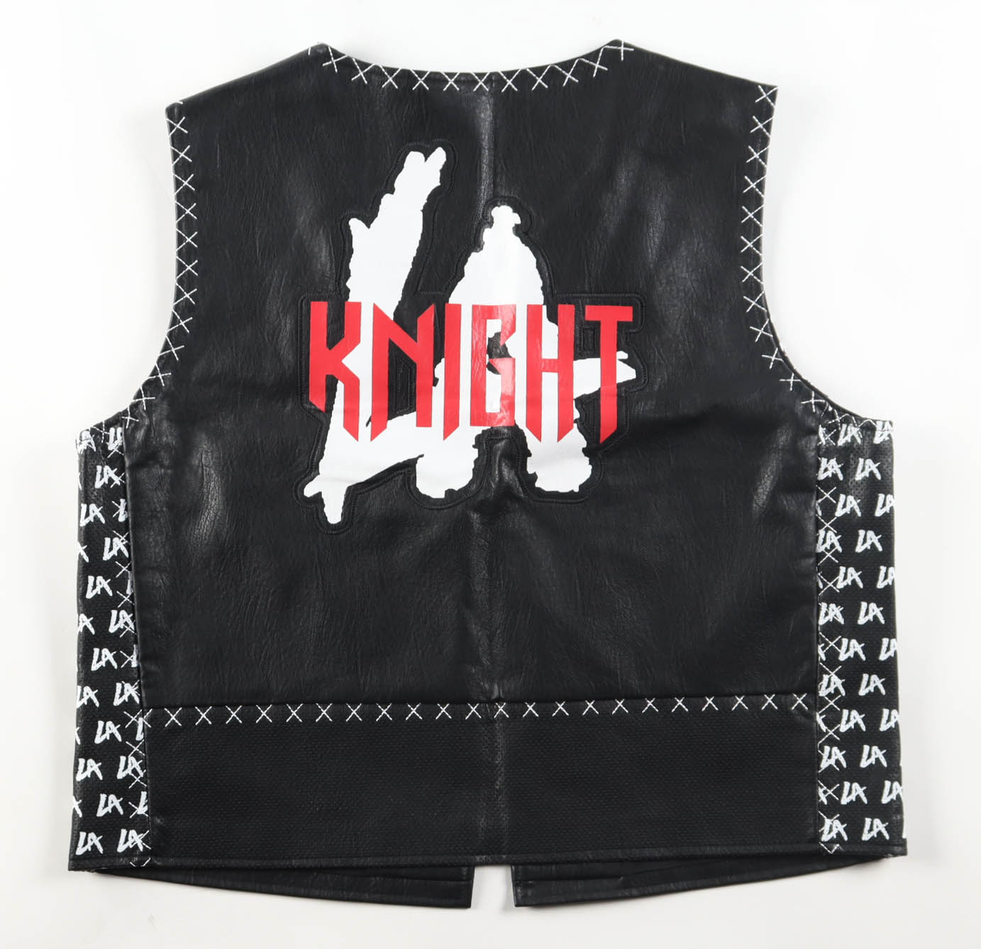 LA Knight Signed WWE Vest (Fanatics) at PristineAuction.com LA Knight Signed WWE Vest (Fanatics) at PristineAuction.com