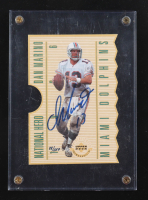 Dan Marino Signed 1996 Upper Deck National Hero #NH1 #88/250 with Acrylic Encapsulation (UDA) at PristineAuction.com