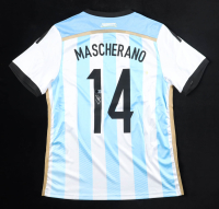 Javier Mascherano Signed Argentina Adidas Authentic Jersey (Beckett) at PristineAuction.com