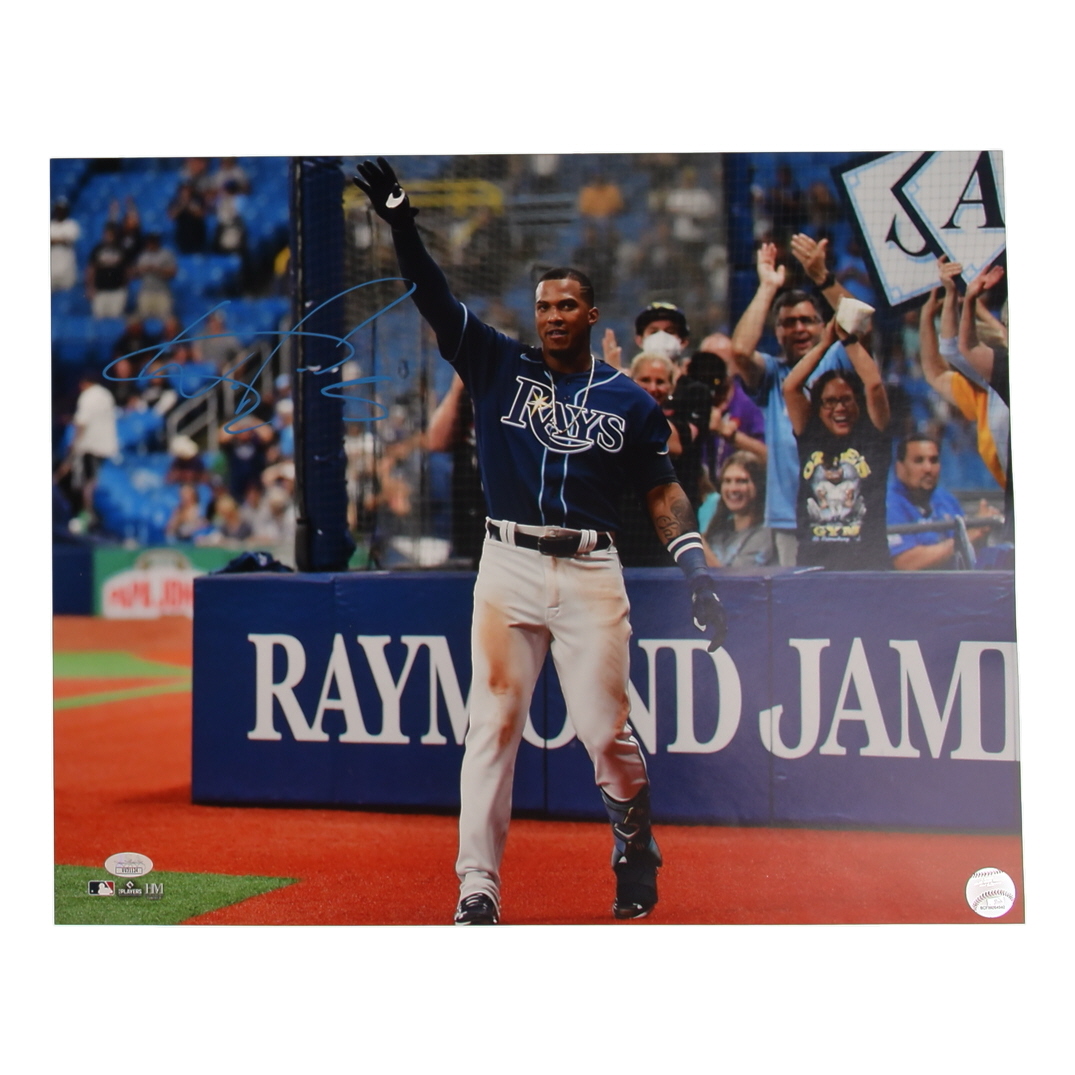 Wander Franco Signed Rays 16x20 Photo (JSA) at PristineAuction.com Wander Franco Signed Rays 16x20 Photo (JSA) at PristineAuction.com