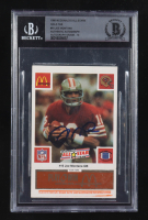 Joe Montana Signed 1986 McDonald's All-Stars #16 (BAS | Autograph Grade 10) at PristineAuction.com