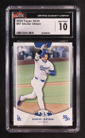 Shohei Ohtani 2024 Topps 50/50 Ohtani #67 (CGC 10) at PristineAuction.com