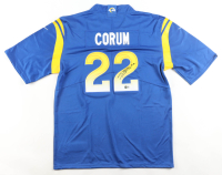 Blake Corum Signed Rams Nike Authentic Jersey (Beckett) at PristineAuction.com