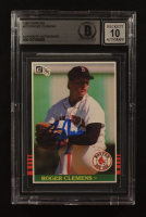 Roger Clemens Signed 1985 Donruss #273 RC (BGS | Autograph Graded BGS 10) at PristineAuction.com