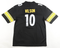 Roman Wilson Signed Steelers Nike Authentic Jersey Inscribed "Steeler Nation!" (Beckett) at PristineAuction.com