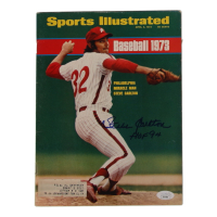 Steve Carlton Signed 1973 "Sports Illustrated" Magazine Inscribed "HOF 94" (JSA) at PristineAuction.com