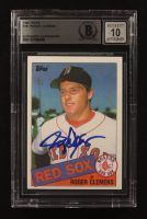 Roger Clemens Signed 1985 Topps #181 RC (BGS | Autograph Graded BGS 10) at PristineAuction.com