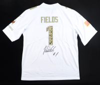 Justin Fields Signed Bears Nike Authentic Jersey (Beckett) at PristineAuction.com