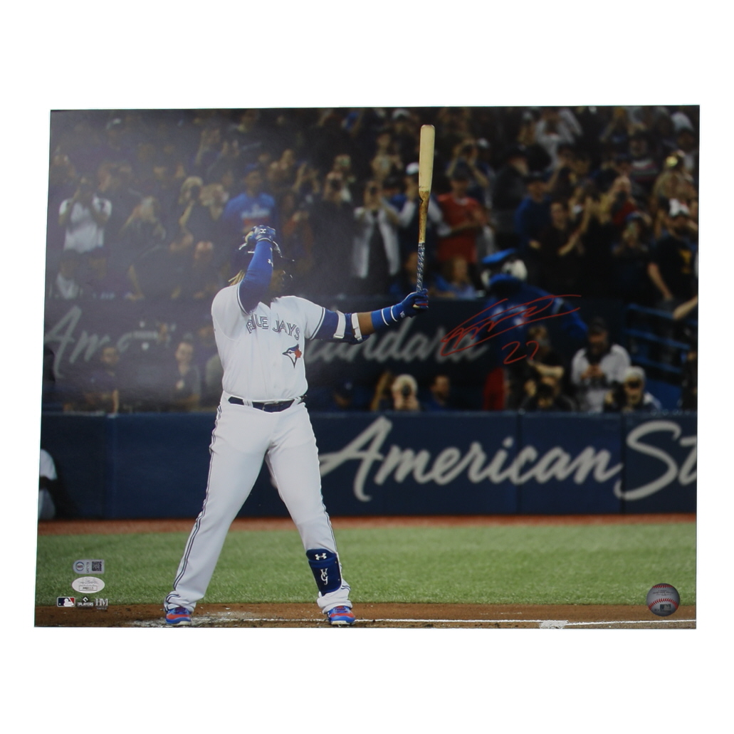 Vladimir Guerrero Jr. Signed Blue Jays 16x20 Photo (JSA & USA SM) at PristineAuction.com Vladimir Guerrero Jr. Signed Blue Jays 16x20 Photo (JSA & USA SM) at PristineAuction.com