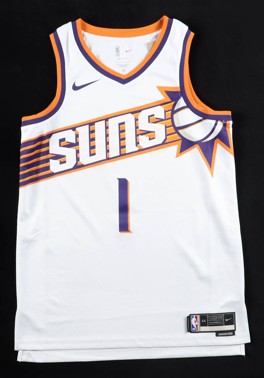 Devin Booker Signed Suns Nike Authentic Jersey (JSA) at PristineAuction.com Devin Booker Signed Suns Nike Authentic Jersey (JSA) at PristineAuction.com