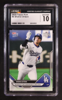 Shohei Ohtani 2025 Topps Now #5 (CGC 10) at PristineAuction.com