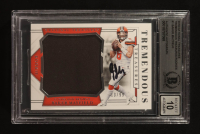 Baker Mayfield Signed 2018 Panini National Treasures Tremendous Treasures Rookies #TT-1 RC #13/99 (BGS | Autograph Graded BGS 10) at PristineAuction.com