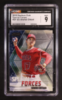 Shohei Ohtani 2018 Stadium Club Special Forces #SFSO RC (CGC 9) at PristineAuction.com