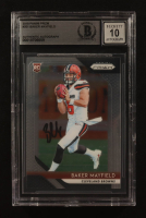 Baker Mayfield Signed 2018 Panini Prizm #201 RC (BGS | Autograph Graded BGS 10) at PristineAuction.com