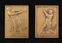 Frank Thomas & Ken Griffey Jr. LE 1995 Baseball Legends The Highland Mint Set of (2) Bronze Mint Cards at PristineAuction.com