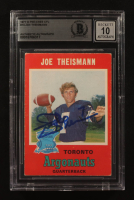 Joe Theismann Signed 1971 O-Pee-Chee CFL #13 RC (BGS | Autograph Graded BGS 10) at PristineAuction.com