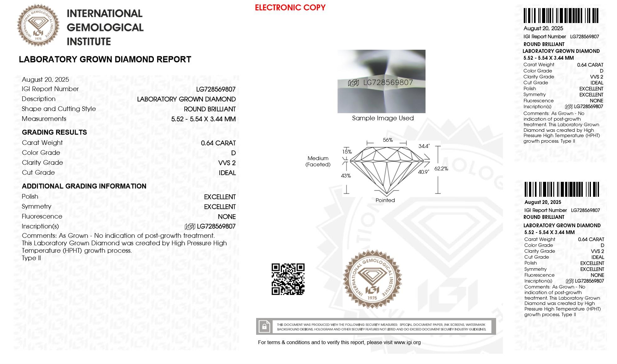 4.41 Carats Lab Grown Diamond Ring D-G, VVS2-VS2 | $7,200 Estimated Retail Value (UGL & IGI Certs) | Brand New at PristineAuction.com 4.41 Carats Lab Grown Diamond Ring D-G, VVS2-VS2 | $7,200 Estimated Retail Value (UGL & IGI Certs) | Brand New at PristineAuction.com