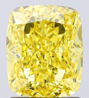 1.32 Carats Lab Grown Yellow Diamond Loose VS2 | $2,600 Estimated Retail Value (UGL & IGI Certs) at PristineAuction.com