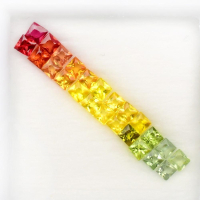 1.35 Carats Multi-Colored Sapphire Lot Loose at PristineAuction.com