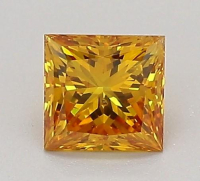 .44 Carats Lab Grown Orange Diamond Loose SI2 | (IGI Cert) at PristineAuction.com