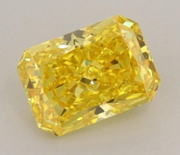 .58 Carats Lab Grown Yellow Diamond Loose VS1 | (IGI Cert) at PristineAuction.com