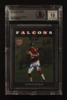Matt Ryan Signed 2008 Topps Chrome #TC-166 RC (BGS | Autograph Graded BGS 10) at PristineAuction.com