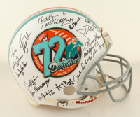 LE 1972 Miami Dolphins Throwback Full-Size Authentic On-Field Helmet Team-Signed by (40) with Bob Griese, Dick Anderson, Bob Heinz, Charlie Babb (Fanatics) at PristineAuction.com