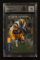 Jerome Bettis Signed 1993 Upper Deck Premier Prospects SP #6 RC (BGS | Autograph Graded BGS 10) at PristineAuction.com