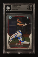 Druw Jones Signed 2023 Bowman Chrome Prospects #BCP-25 RC (BGS) at PristineAuction.com