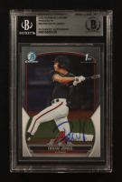 Druw Jones Signed 2023 Bowman Chrome Prospects #BCP-25 RC (BGS) at PristineAuction.com
